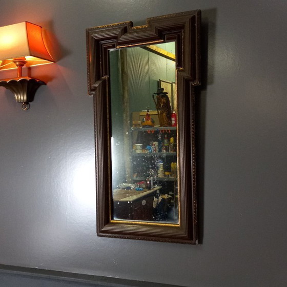 Image 1 of Mirror, Art-deco Mirror - Damspiegel ca.1910