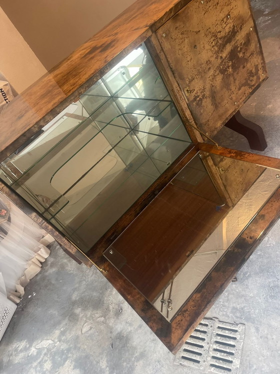 Image 1 of Meuble bar Aldo Tura original / Classique du design du milieu du siècle