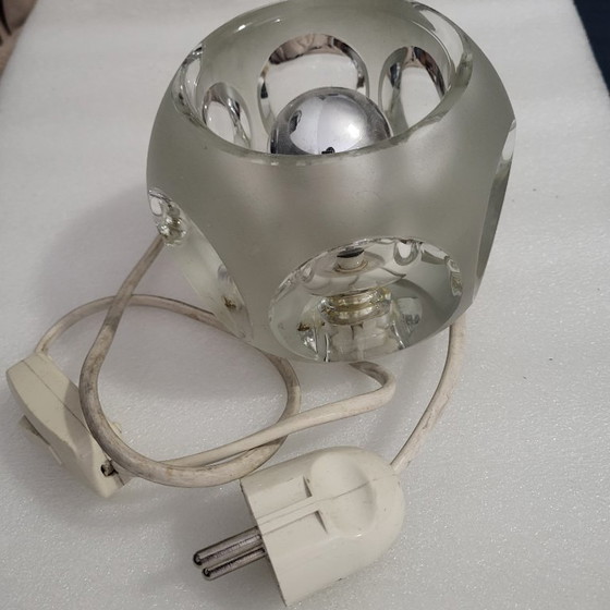 Image 1 of Lampe a Poser Glaçons à Facettes, Peill en Putzler, jaren 1960 en 70