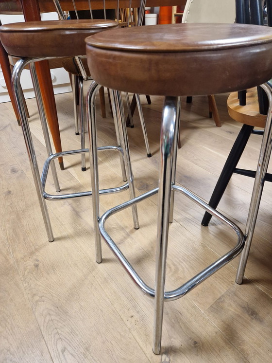 Image 1 of 2 sgabelli da bar retrò