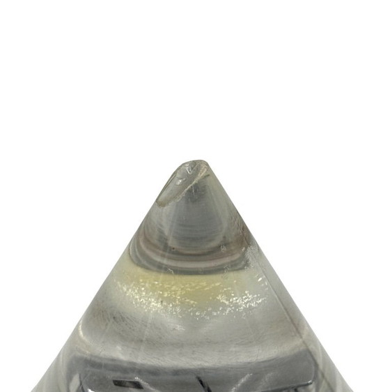 Image 1 of Space age lucite conical smoking set, Italy 1970