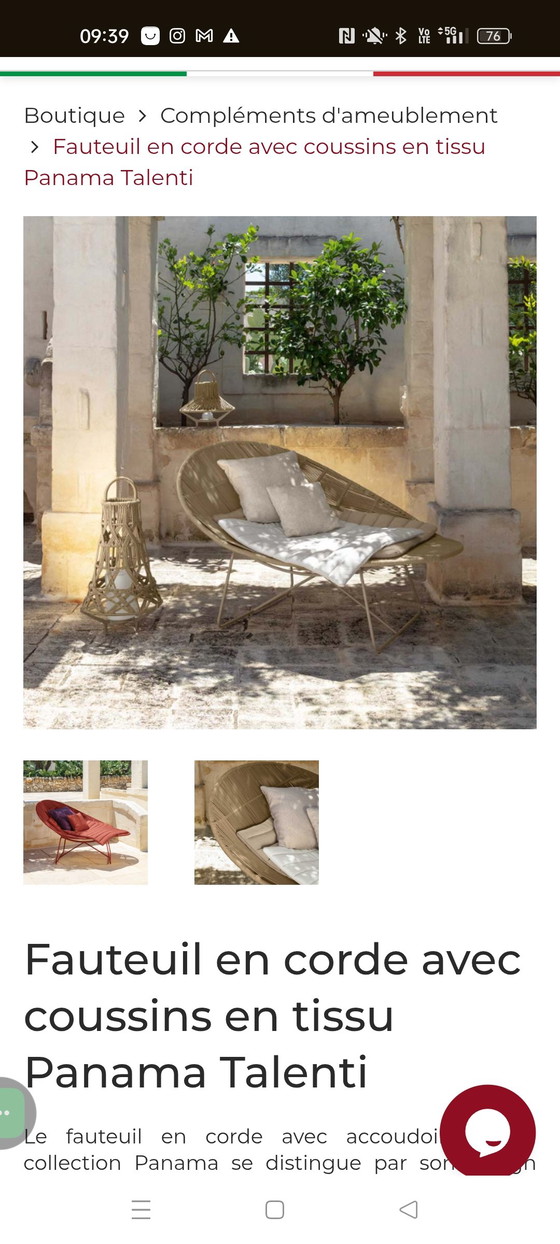 Image 1 of Talenti Panama Living Relax Sessel