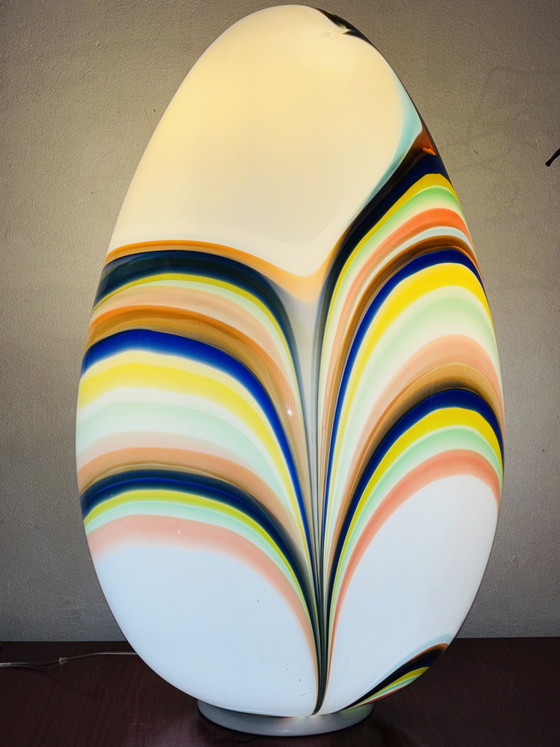 Image 1 of Bunte Eier-Tischlampe