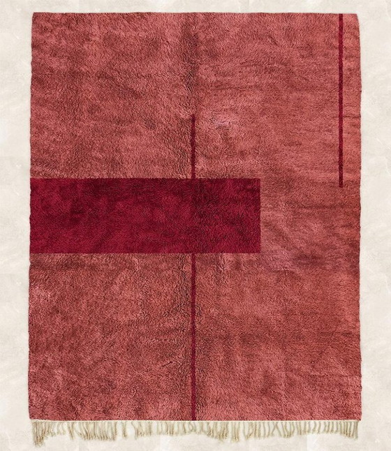 Image 1 of Tapis en laine fait main – coloris personnalisables 250cmx150cm