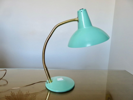 Image 1 of "Cocotte" lamp, lichtgroen, Frankrijk, jaren 1950-1960