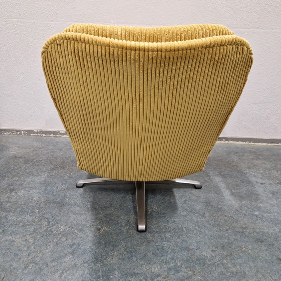 Romefa Noordwolde Enrico Wallès Draaifauteuil Nieuw Bekleed Ribstof – Draaistoelen, Metal, Textile (photo 8 of 11)