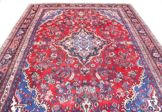 Image 1 of Handgeknoopt Perzisch tapijt Hamadan 354x244