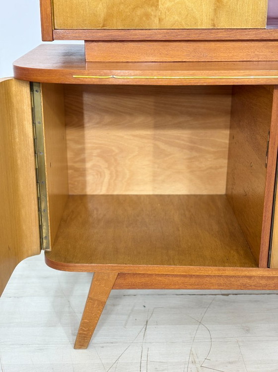 Image 1 of Beautiful vintage highboard / bar cabinet / sideboard / china cabinet