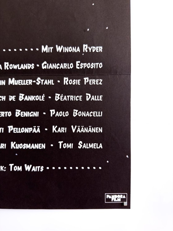 Image 1 of Nacht op Aarde (1991) - Originele Duitse A1 Film Affiche | 84 × 59 cm | Plakat