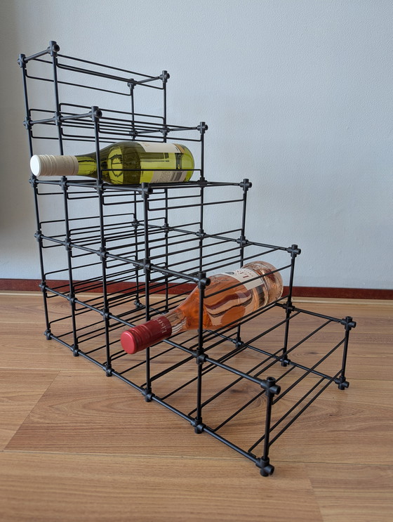 Image 1 of Modular Vintage Wine Rack (Beehive) - 1980s
