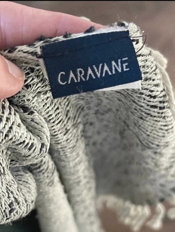 Image 1 of Tasar Caravan Plaid in lana e seta