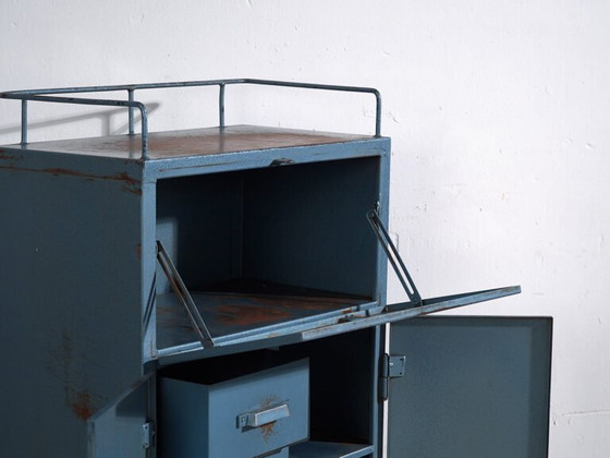 Armadietto da officina vintage in metallo (c.1950) #2 – Iron, Industrieel (photo 28 of 40)