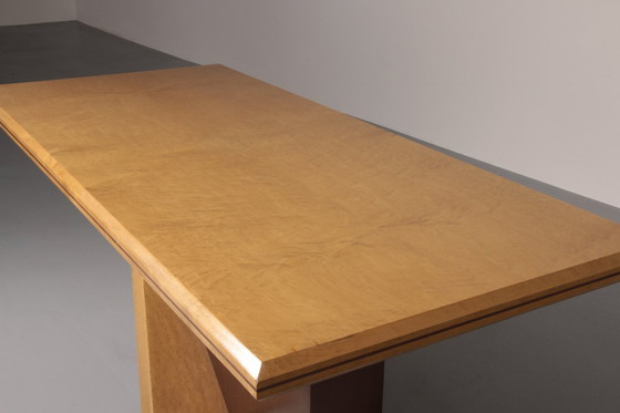 Image 1 of Mesa de comedor italiana de madera Saporiti, 1960