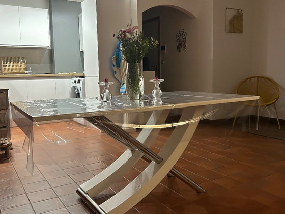 Image 1 of Dining table with chairs