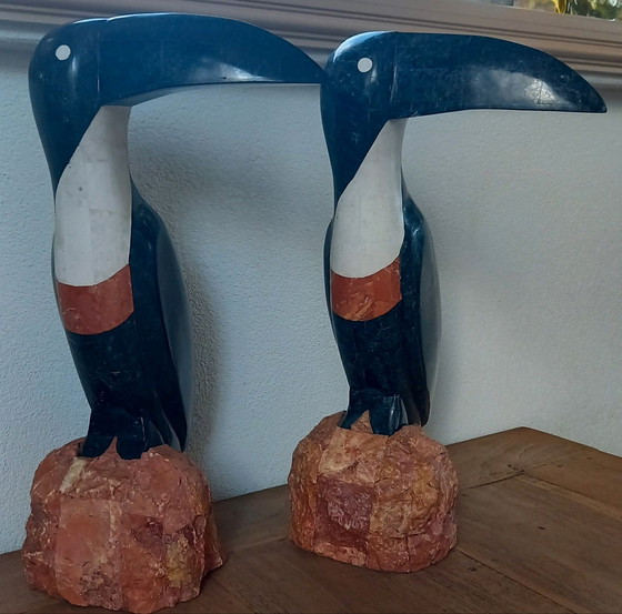 Image 1 of 2 toucans marbrés