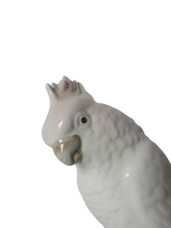 Image 1 of Cockatoo porcelain figurine Royal Dux 18 cm UK4aEb