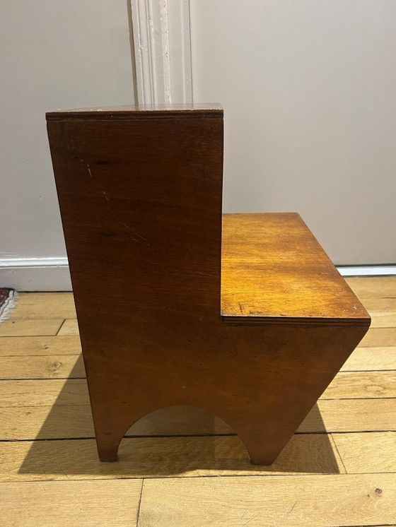 Image 1 of houten plank uit de jaren 1950