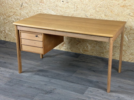 Scrivania in rovere con piano scorrevole, anni '60/'70, di Peter Løvig Nielsen per Løvig (photo 11 of 23)