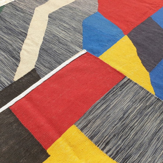 Tappeto Arazzo Sonia Delaunay Olympie 1970 | Lana Tessuta a Mano | 176×247 Cm – Tappeti, Wool (photo 9 of 13)
