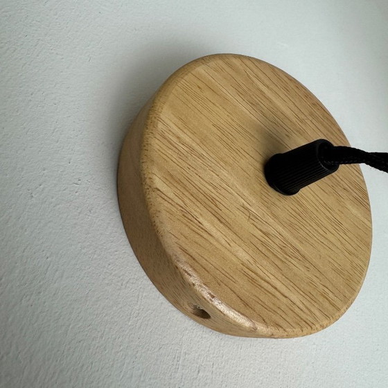 Image 1 of Vintage 1970s Opaline Glass Pendant Light