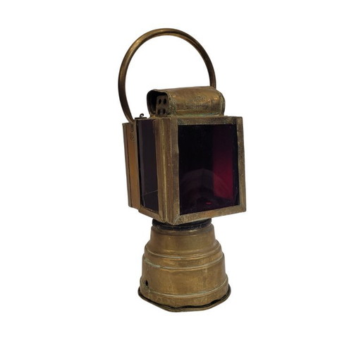 Technical railway lantern État 500, Albert Butin, 20’s - France