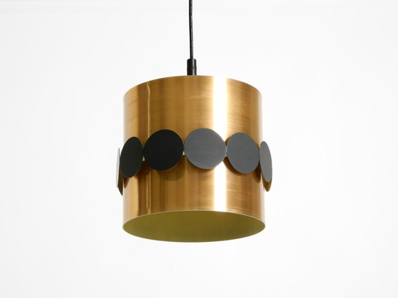 Lampada a sospensione originale degli anni '60 in stile Space Age di Doria, realizzata in alluminio (photo 3 of 19)