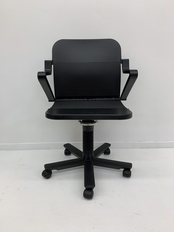 Image 1 of Post Modern Design Italian Desk Chair by Roberto Lucci and Paolo Orlandini for Lamm Italy, 1980’s