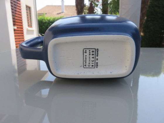 Image 1 of Zeldzame keramische "Ricard" kan, verzamelobject, RICARD keramiekwerkplaatsen, Frankrijk, 1960