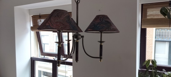 Image 1 of Vintage retro jaren 80 design kroonluchter