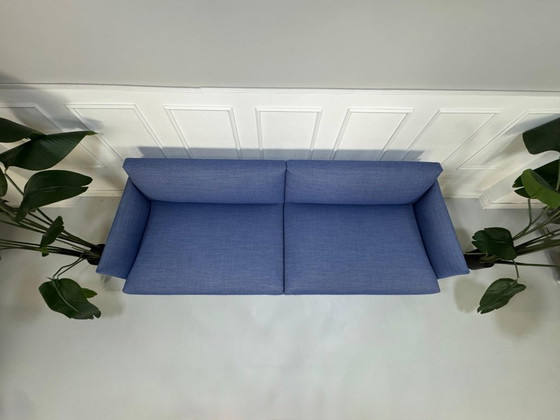 Image 1 of Muuto Modelo Outline Sofá 3 Plazas Tela Azul Sofá de diseño