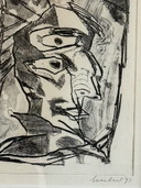 Lucebert (etching 10/10), signed by the artist, 1992