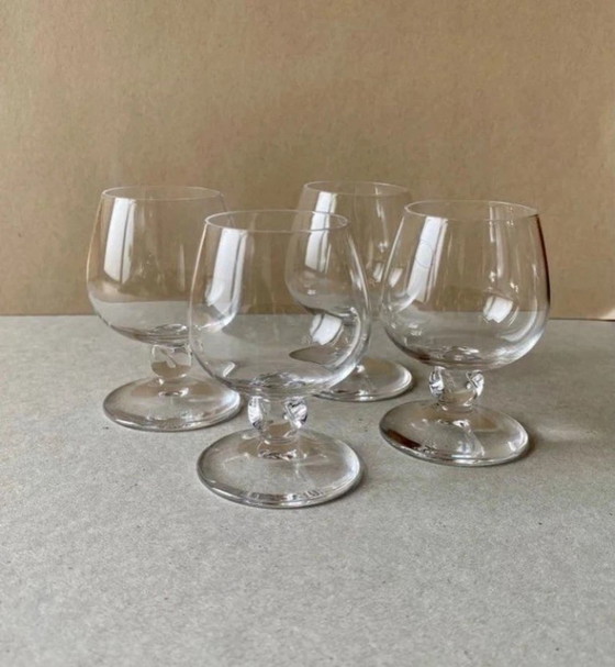 4 Daum France Boléro Kristallen Cognacglazen – Gesigneerd – Vintage – Glazen & Karaffen, Crystal (photo 3 of 5)
