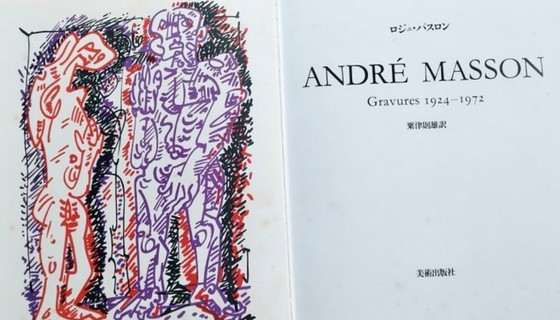 André Masson (1896-1987), Incisioni 1924-1972, Litografie Originali, Edizione Giapponese, Arte, Carta, Tessile (foto 3 di 15)