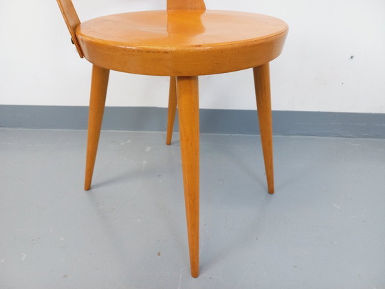 Image 1 of Sedia Mondor vintage di Baumann, in legno, degli anni '60