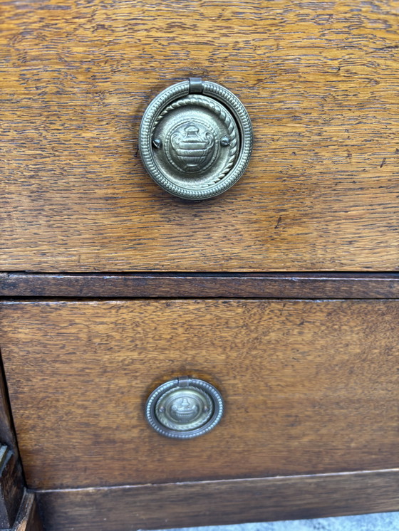 Image 1 of Cassettiera antica in stile Impero Cassettiera antica