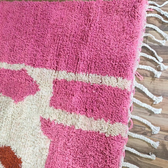 Magnifico Tappeto Rosa in Lana 150/250cm – Tappeti, Wool (photo 6 of 7)