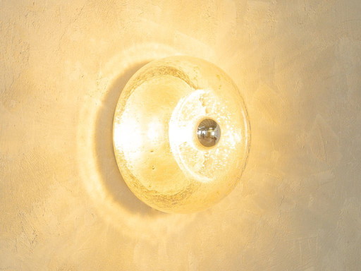 Donut wand- en plafondlamp, J.T. Kalmar voor Franken KG, Vintage