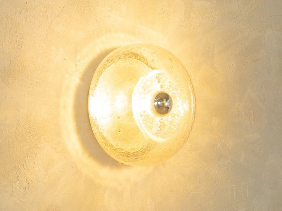 Image 1 of Donut wand- en plafondlamp, J.T. Kalmar voor Franken KG, Vintage