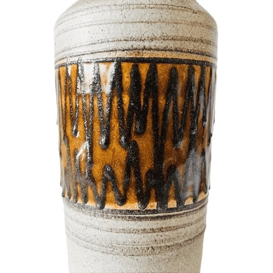 Image 1 of Vaso vintage della Germania occidentale beige EB Haldensleben 1960