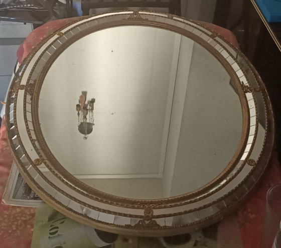 Venetiaanse spiegel 90 x 72 – Glass, Metal (photo 5 of 6)