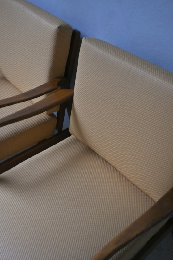 Image 1 of Set van twee vintage Scandinavische fauteuils