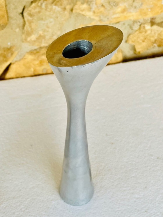 Image 1 of Danish Modern, Candlesticks, By Broste Copenhagen, Set of 2, Circa 1980s
