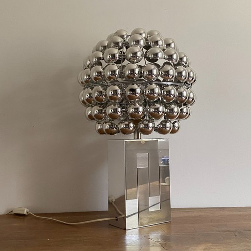 Space Age kinetic lamp. 1970. Philippe Jean.