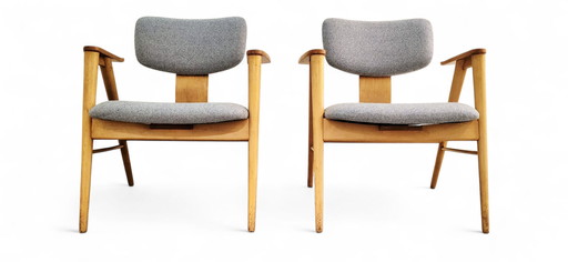 Poltrona moderna Mid-Century FB14 di Cees Braakman per Pastoe 1955, set di 2