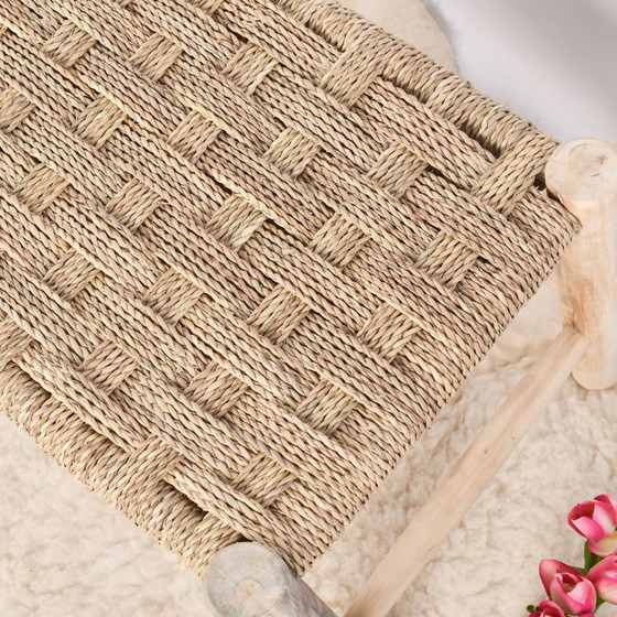 Handgemaakte bank – Bankjes, Rattan, Wood (photo 5 of 8)