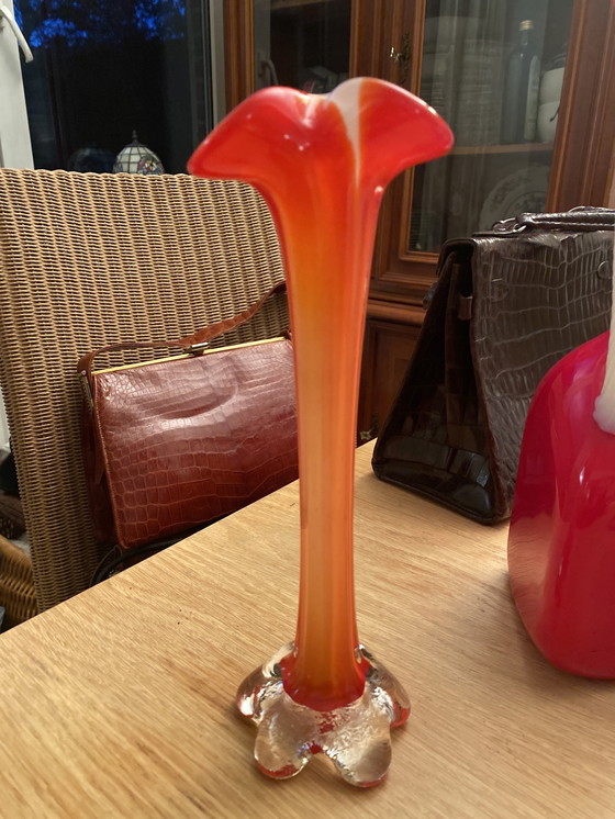 Image 1 of Jarrón de cristal de Murano de los años 70