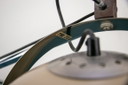 Dijkstra Wandleuchte 70er Jahre, Eyeball mit Gelenkarm