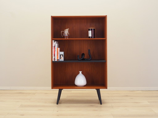 Teak bookcase, Danish design, 1970s, production: Denmark