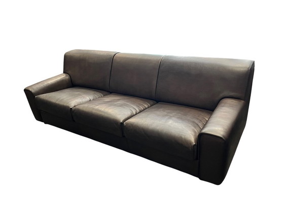 Image 1 of De Sede DS42 3 seater leather sofa
