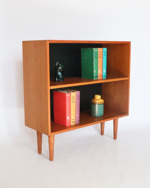 Vintage dänisches Teakholz-Bücherregal – boekenkasten, Wood